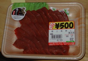 Horse Meat Sashimi